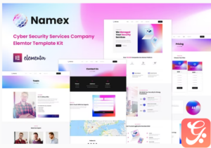 Namex - Cyber Security Services Company Elementor Template Kit