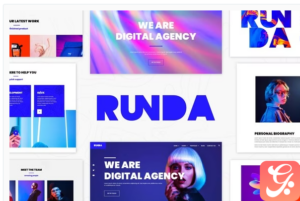 Runda - Creative Agency Elementor Template Kit