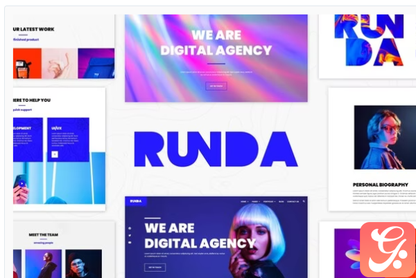 Runda Creative Agency Elementor Template Kit