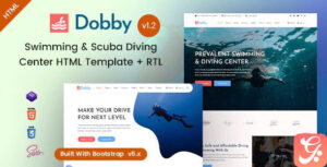 Dobby - Swimming & Scuba Diving HTML Template
