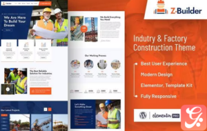 Z-Builder - Construction Elementor Template Kit