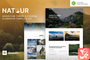 Natour – Adventure Travel & Tourism Elementor Template Kit