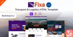 Fixa - Transport & Logistics Bootstrap 5 Template