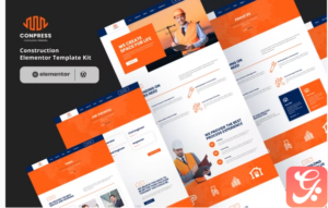 Conpress - Construction Service Elementor Template Kit