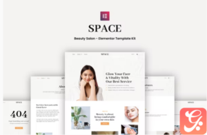 Space - Beauty Salon Elementor Template Kit