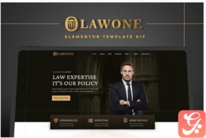 Lawone - Legal & Law Firm Elementor Template Kit