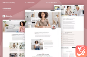 Fempire - Business Coach Elementor Template Kit