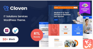 Cloven - IT Solutions Services Company WordPress Theme