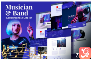 Neyla - Musician & Band Elementor Template Kit