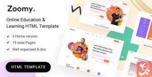 Zoomy - education HTML Template