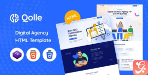 Qolle - Creative Agency HTML Template + RTL