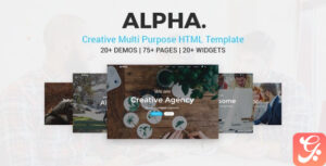 Alpha Dot Multi Purpose HTML5 Template