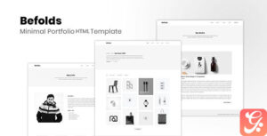 Befolds - Minimal Portfolio Template
