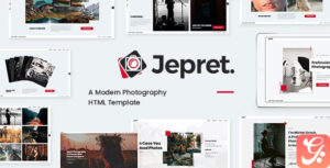Jepret | Modern Photography HTML Template
