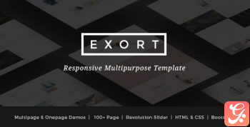 Exort – Responsive Multipurpose HTML Template