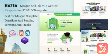 Hafsa – Islamic Center Responsive HTML5 Template