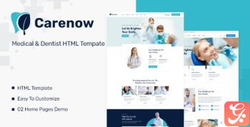 Carenow – Medical & Dentist HTML Tempate