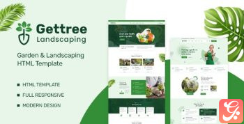 Gettree – Garden & Landscaping HTML Template