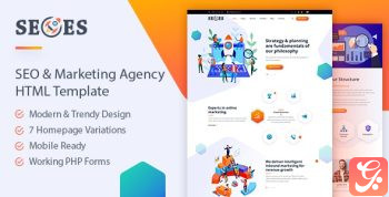 Seoes – Marketing Agency HTML Template