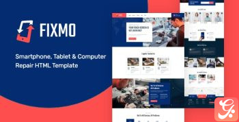 Fixmo – Smartphone Repair Services HTML Template
