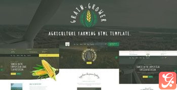 Grain Grower – Agriculture Farm HTML Template