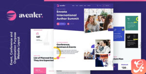 Aventer | Conferences & Events HTML Template