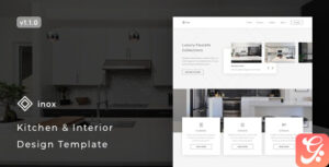 inox – Kitchen & Interior Design Template