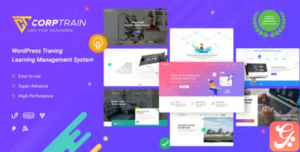 CorpTrain | Corporate Training WordPress Theme 3.3.8