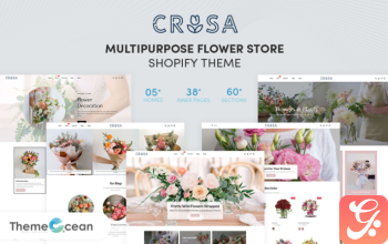 Crosa | Multi-Purpose Shopify Theme for Flower Store 1.0