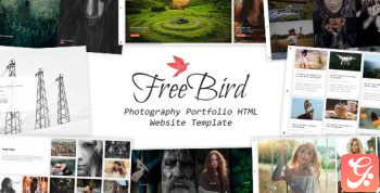 FreeBird – Photography Portfolio WordPress Theme