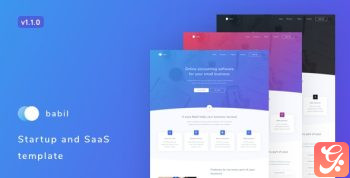 Babil – Startup and SaaS template