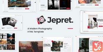 jepret themeforest html.  large preview