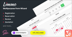 01 limmo multipurpose form wizard.  large preview