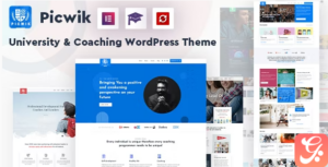 Picwik University Coaching WordPress Theme