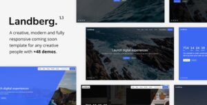 landberg theme preview. large preview