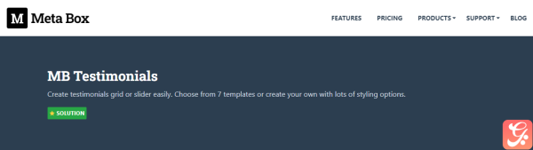 Meta Box – Testimonials