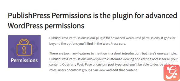PublishPress – Permissions Pro