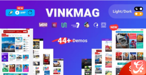 Vinkmag Multi concept Creative Newspaper News Magazine WordPress Theme