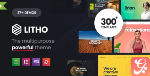 Litho – Multipurpose Elementor WordPress Theme