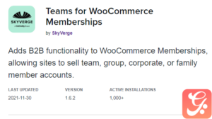 Teams for WooCommerce Memberships