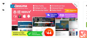 Classima – Classified Ads WordPress Theme