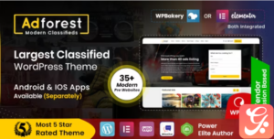 AdForest – Classified Ads WordPress Theme