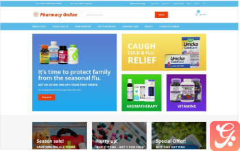 Pharmacy Online – Drug Store OpenCart Template