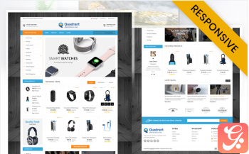 Quadrant – Electronics Store OpenCart Template