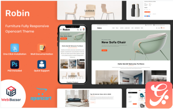 Robin – Electronics Store OpenCart Template