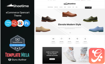 Shoetime – Shoes Store OpenCart Template