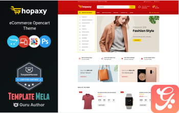Shopaxy – Megashop OpenCart Template
