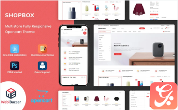 Shopbox – Minimal OpenCart 3 Template