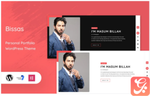 Bissas - Personal Portfolio WordPress Theme
