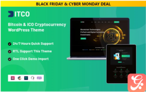 Bitco - Bitcoin And ICO Cryptocurrency Responsive WordPress Theme